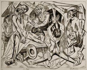 A noite de Max Beckmann