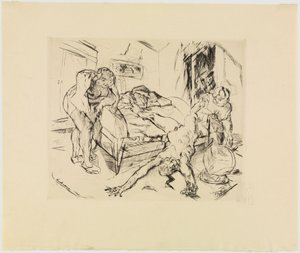 A noite de Max Beckmann