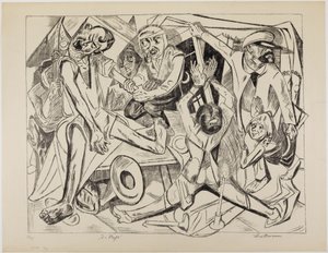 A noite de Max Beckmann