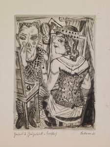 Camarim, prato 2 do portfólio "A Feira Anual de Max Beckmann