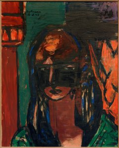 Mulher com máscara de Max Beckmann
