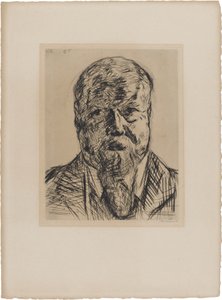 Conselheiro privado Dr. Carl Robert (1850-1922) de Max Beckmann
