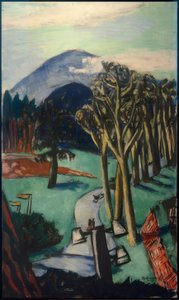 Campo de Golfe Baden-Baden de Max Beckmann