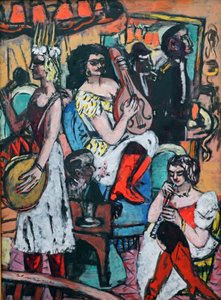 Orquestra feminina de Max Beckmann