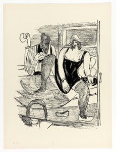 Manhã, prato 11 do Day and Dream de Max Beckmann