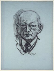 Retrato de Georg Swarzenski de Max Beckmann