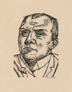 Autorretrato de Max Beckmann