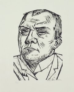 Auto-retrato de Max Beckmann