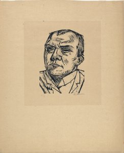 Auto-retrato de Max Beckmann