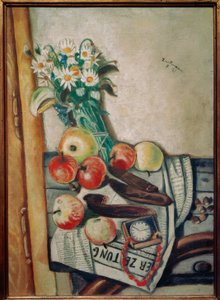 Natureza Morta com Margaridas de Max Beckmann