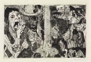Rua II de Max Beckmann