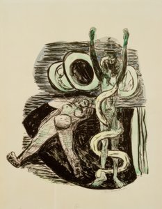 Queda do Homem de Max Beckmann