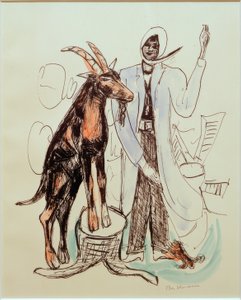 O Bode (O Bode) de Max Beckmann