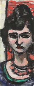 A Mulher Italiana; Italienerin de Max Beckmann