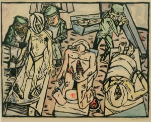 Casa dos Mortos de Max Beckmann