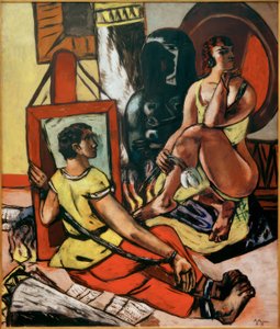 Tentação (Tentação de Santo Antônio) de Max Beckmann