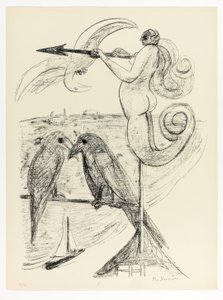 Weather-Vane, placa dois de Day and Dream de Max Beckmann