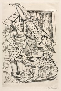 Banho Feminino de Max Beckmann