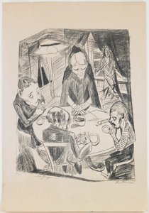 prato 5: Fome de Max Beckmann