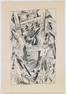 placa 8: Malepartus de Max Beckmann