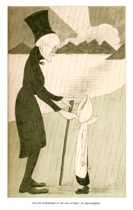 William Wordsworth, no distrito dos lagos, com objetivos opostos, 1904.