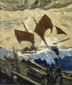 Um Incidente no Canal da Mancha, 1919.