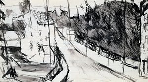 Rua dos subúrbios, c1900-1944
