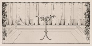 Uma luva: repouso, 1880. de Max Klinger