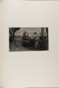 Cristo e a Mulher Samaritana, de Uma Vida de Max Klinger