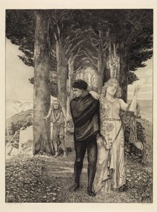 Génio (Artista) (Sobre a Morte, Segunda Parte, Opus XI, folha 3) de Max Klinger