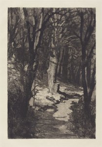 Im Walde (Na Floresta) de Max Klinger