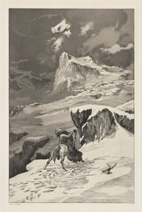 Intermezzi, Opus IV, Bl. 5: Lutando contra os centauros de Max Klinger