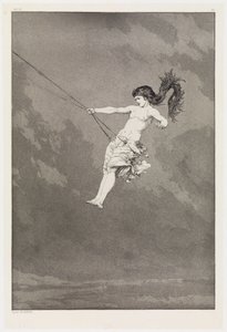 Intermezzo (Primeiro intermezzo) (Salvamentos de vítimas ovidianas, Opus II, prancha 6) de Max Klinger