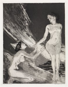 Rainha e Deusa (Tenda, Opus XIV, 2.ª Parte, n.º 32) de Max Klinger