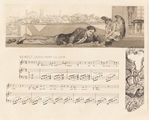 Opus XII, Brahms Phantasy, 1894. de Max Klinger