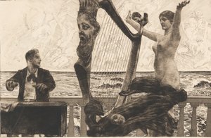 Opus XII, Phantasy de Brahms, 1894. de Max Klinger