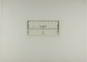 Silêncio, prato oito de A Glove de Max Klinger