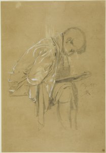 O Cronista (reto e verso) de Max Klinger