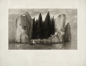 Ilha dos Mortos de Max Klinger