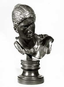 A cabeça da Cassandra, c.1895 (bronze) de Max Klinger