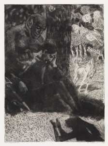 Mágicos e Cavaleiros (Tenda, Opus XIV, 2.ª Parte, n.º 34) de Max Klinger