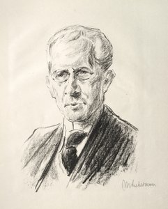 Pasta Arno Holz: Retrato de Arno Holz de Max Liebermann