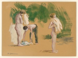 Badende Knaben de Max Liebermann