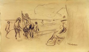 Meninos de banhista de Max Liebermann