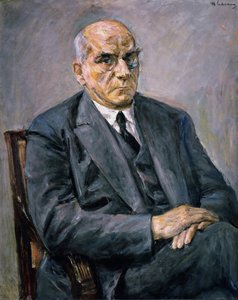 Retrato de Otto Braun de Max Liebermann