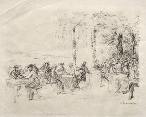 Café no Havel de Max Liebermann