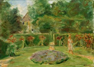A rotatória no jardim do quintal de Max Liebermann