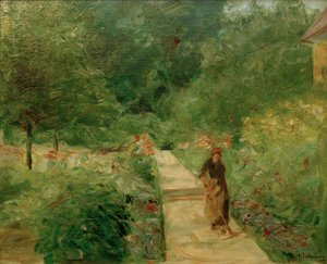A horta em Wannsee, a oeste, a caminho de uma Gä de Max Liebermann