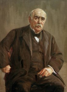Eugen Gutmann - pintura de Liebermann de Max Liebermann