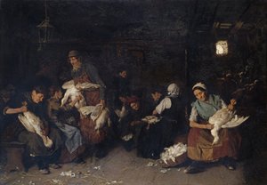 Depenador de ganso de Max Liebermann
